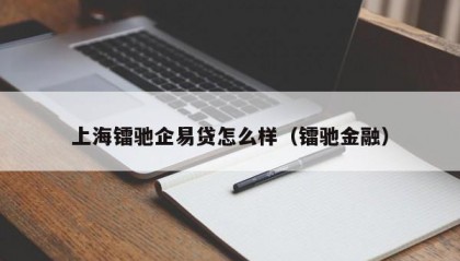 上海镭驰企易贷怎么样（镭驰金融）